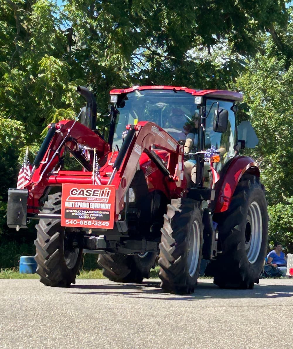 Case IH red Tractor